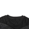 TWOTWINSTYLE Solid Spliced Bowknot T Shirt For Women O Neck Long Sleeve Patchwork Mesh Casual Temperament T Shirts Female Style