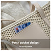 Trendy Lightweight Casual Bow Decor Straw Bag Hollow Out Knitted Flower Tote Bag Large Capacity Shoulder Bag For Teen Girl Women