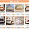 European Luxury Soft Bedroom Set Modern High End Storage Queen Bedroom Set Wood Cool Apartment Meuble De Chambre Furniture
