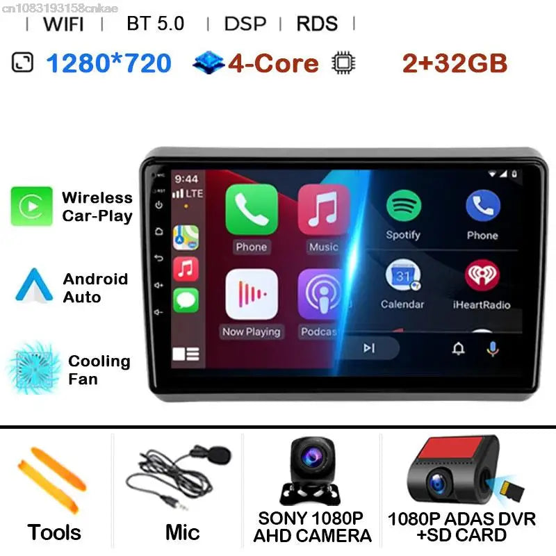 Car Radio Android 14 For Dodge Dart 2012 - 2016 GPS Carplay Multimedia Player DSP BT 2din Head Unit Audio Navigation Stereo Auto
