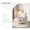 Fluffy White Living Room Chair Modern Cute Floor Ergonomic Living Room Chair Lounge Recliner Meuble Salon Home Furniture