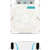 Ar condicionado portátil com luzes noturnas LED, 3 em 1 ventilador, pequeno refrigerador de ar, umidificador, casa fãs, Dropship