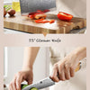 XINZUO 1-8pcs Kitchen Knife Set 73 Layers Custom Damascus Steel 15°±1 Per Side Steel Blade with Olive Wood Handle