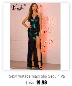 Sexy elegant black white slip sequin summer dress women birthday party club dress see through mesh midi evening dresses vestido