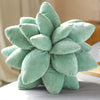 Inyahome 3D Succulent Throw Pillow Cactus Plush Flower Plant Shaped Cushion for Living Room Decor Novelty Decoration Plant Decor