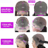 250 Density 360 Full Lace Wigs 100% Human Hair Glueless Pre Plucked Brazilian Straight 13x6 Hd Lace Frontal Wig For Women