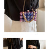 Mini Gold Chain Crossbody Bags for Women 2024 Y2K Korean Fashion Lady Evening Party Shoulder Bag Handbags and Purses
