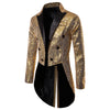 Men's Suit Round Sequin Button Tuxedo Stage Show Wedding Host Dance Festival Celebration Dinner Casual Men's Wear Men's Coat