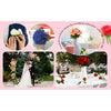 20 Pcs Artificial Velvet Silk Rose Flower Bouquet Real Looking Fake Roses Home Wedding Centerpieces Party Decorations