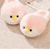 Funny Fuzzy Penguin Slippers Girls Novelty Indoor Shoes Women Soft Furry Slippers Female Plush Home Shoes Animal Flip Flops