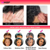 450 Density Afro Kinky Curly 360/13x6 Hd Lace Wigs Glueless Lace Frontal Wigs Human Hair Pre Plucked 30 32 Inches For Women HMBP