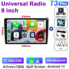 Universal 7 9 10″ 2 din Android 12 Car Radio Multimedia Video Player For Nissan Kia Honda Toyota Volkswagen 4G DSP Carplay Auto
