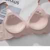BH No Trace Top Women's Underwear No Steel Ring Pure Desire Comfortable Upper Support Sling Adjustable Beauty Back Bra for women