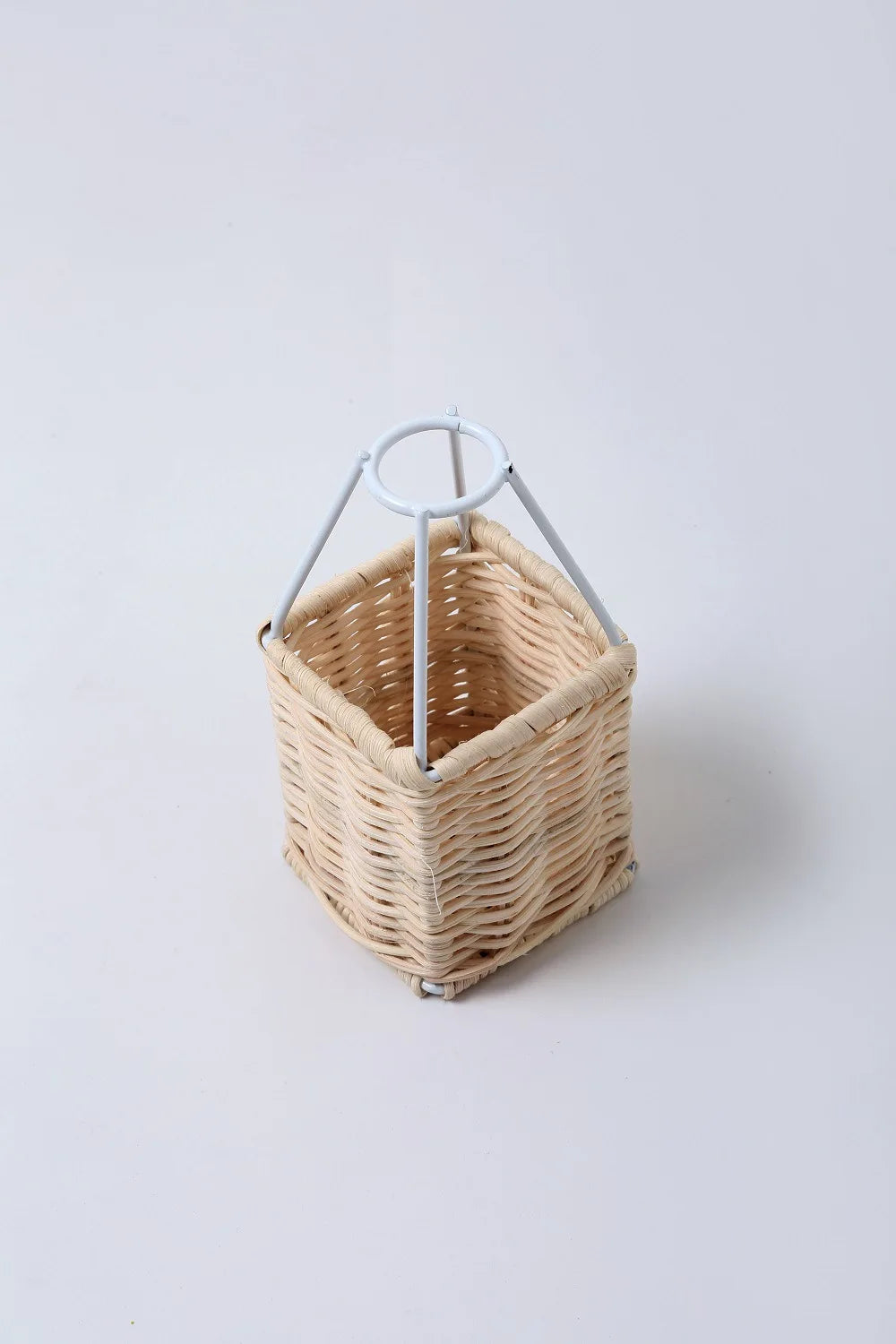 Rattan Hot Air Balloon Decor Hand-woven Wall Hanging Decor Handmade Nordic Photograph Prop for Kids Room Kindergarten Nursery
