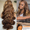 360 HD Lace Frontal Wigs 4/27 Highlight Wig Body Wave 13×6 13X4 Lace Front Wigs For Women Human Hair Loose Wave Virgin Brazilian