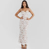Suninheart Winter Women's Evening Dress Elegant 2025 Lace Up Long Maxi Dresses For Special Occasions White Prom Party Dress