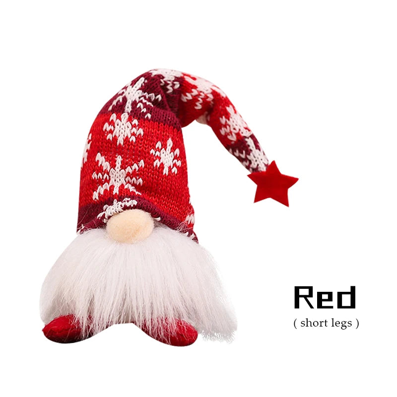 Glowing Gnome Christmas Faceless Doll Plush Toys 6 Styles Santa Claus Merry Christmas New Year Gifts Navidad Natal Home Decor