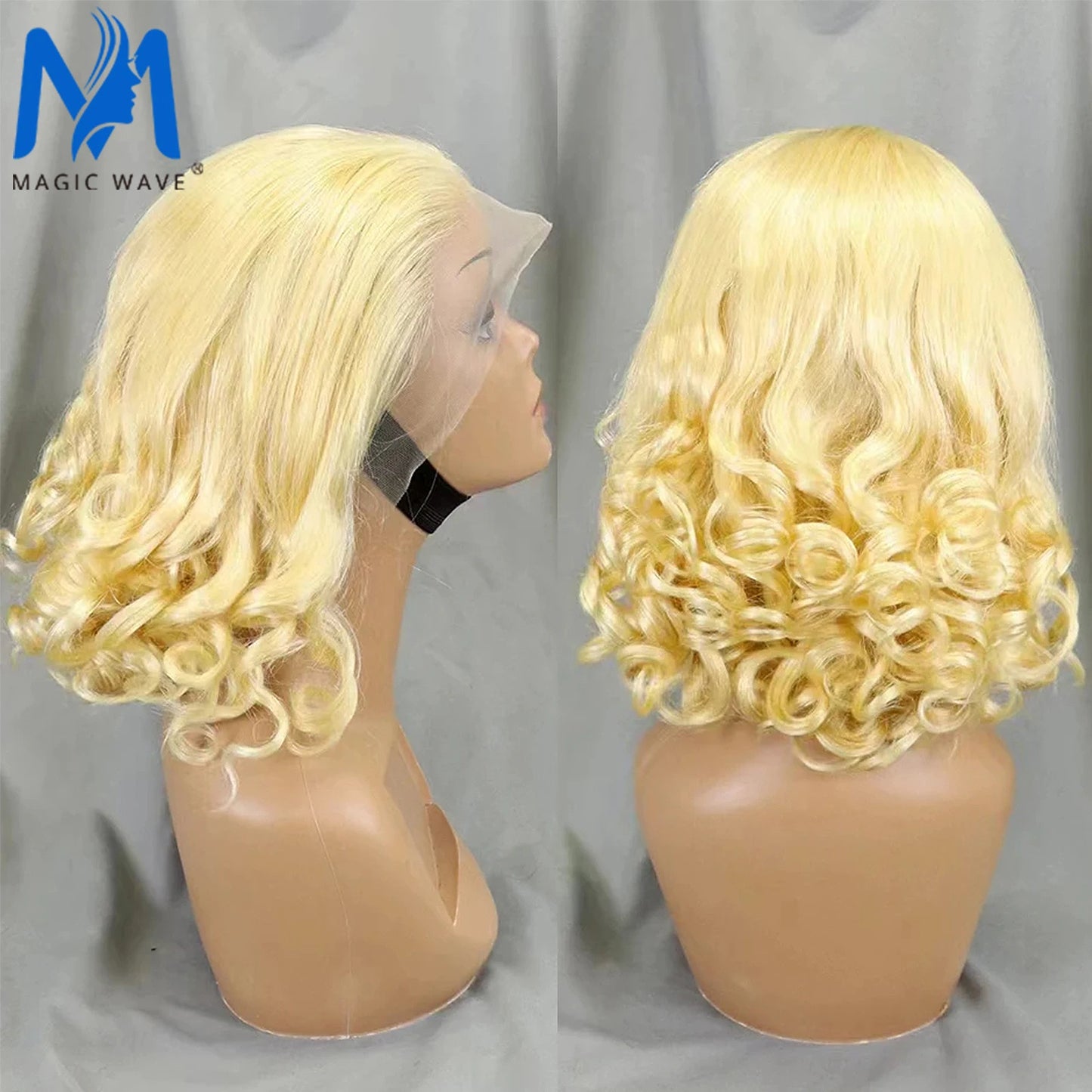 Loose Wave Human Hair Wigs for Black Women 1BT4 Color 13x4 HD Lace Frontal 200% Density Brazilian Fumi Human Hair Wigs