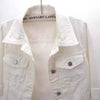 Women Denim Jacket Spring Autumn Short Coat Pink Jean Jackets Casual Tops Purple Yellow Purple Blue Loose Tops Lady Outerwear