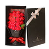 18Pcs/Box Soap Flower Bouquet Beautiful Flora Scented Bath Soap Flower in Gift Box for Anniversary Valentine's Day Mother Day
