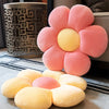 Stuffed Six Petal Flower Cushion Girly Room Decor SunflowerSetting for Kids Bedroom Seat Pillow Pillow Bay Window Pink Flower