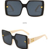 New Luxury Glamour Sunglasses for Women and Men Designer Famous Brand Glasses Square Stylish Trend Eyewear UV400