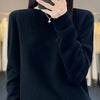 New cashmere sweater women's sweater in autumn and winter 100% merino wool fashion O-neck autumn warm pullover top