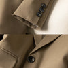 Khaki Black Green Women Solid Formal Blazer Coat Female Long Sleeve Single Button Straight Jacket For Office Ladies Work Wear