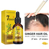 Ginger Hair Growth Serum Anti Hair Loss Baldness Fast Regrowth Hair Care Oil Repair Damaged Hair Scalp Treatment For Women Men