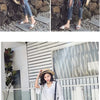 Summer Women Slippers Leather Square Toe Women Flats Flip Flops Designer Ladies Slides Sandals Women Shoes Luxury Sandals