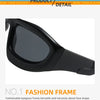 Cool Exaggerated Glasses Future Science And Technology Sense Skiing Big Frame Sunglasses Dazzling Men And Womean