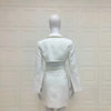sets for women 2 pieces Sexy Lapel Long Sleeve Jackets + High Waist Hollow Out Skirts Set 2024 Woman Clothes Women's Suits