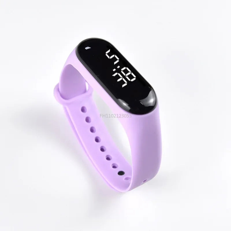 LED Digital Watch Men Women Casual Fashion Sport Girls Bracelet Boys Watches Electronic Silicone Wrist Watch for Children Kids