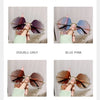 2024 New Metal Frame Flower Designer Women Trendy Fashion Cutting Lens Ladies Street Photography Woman's Shades Sunglasses