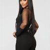 HBLL Sexy Nightclub Outfits Long Sleeve Bodycon Jumpsuits Romper for Women Birthday Outfits Womans Clothing Mesh Bodysuit