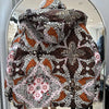 2023 European Station Winter New Down Jacket Women's Warm Fashion Short Color Patchwork Graffiti thick White Duck Down Coa