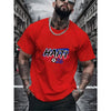 【New Arrival】Men Haiti 2026 Soccer Fan T-Shirt Red Short Sleeve Crewneck Tee Haitian Football Flag Inspired Tops