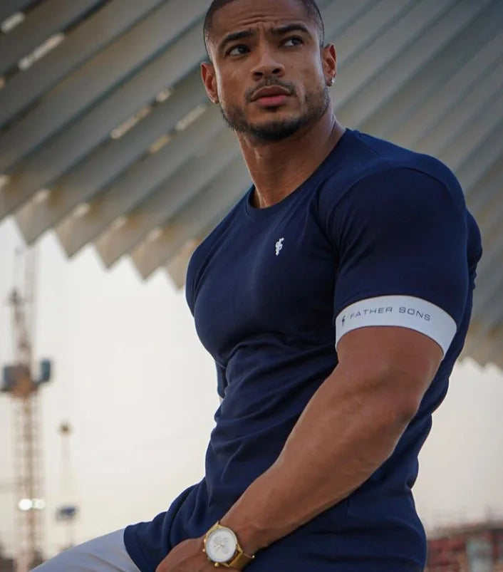 Men's Summer Round Neck Short Sleeve Loose T-Shirt