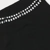 Luxury Celebrities Evening Club Outfit for Women Sexy Black Single Shoulder Diamonds Long Skirts and Crop Tops Two 2 Pieces Suit