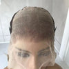 13x6 Lace Front Wig Highlight Brown Straight Synthetic Hair Lace Wigs for Women Free Part Glueless Wig with Pre plucked Hairline