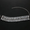 Bling Square Rhinestone Choker Necklace Exaggerate Accessories Luxury Women Statements Clavicle Chain Necklace Body Jewelry