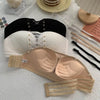 Non-Slip Bra Lace Tube Top Seamless Wireless Small Chest Push up Adjustable Sexy Beauty Back Underwear for Women