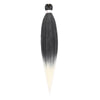 Pre-stretched Braids Synthetic Hair Professional Itch Free Hot Water Setting Fiber 30'' Ombre Yaki Texture Braid Hair Extensions