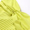 Strapless Ribbon Maxi Dress Women Elegant Sleeveless Backless Pleated Party Dresses Female 2025 Summer Sexy Lady Evening Vestido