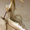 Ladies' New Summer Square Satin High-heeled Sandals with Ankle Straps, Fashionable Party and Banquet Ballet High-heeled Shoes