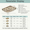 Modern Luxury Crystal LED Chandelier For Living Room Bedroom Dining Room Kitchen Ceiling Lamp Silver Chrome Remote Control Light