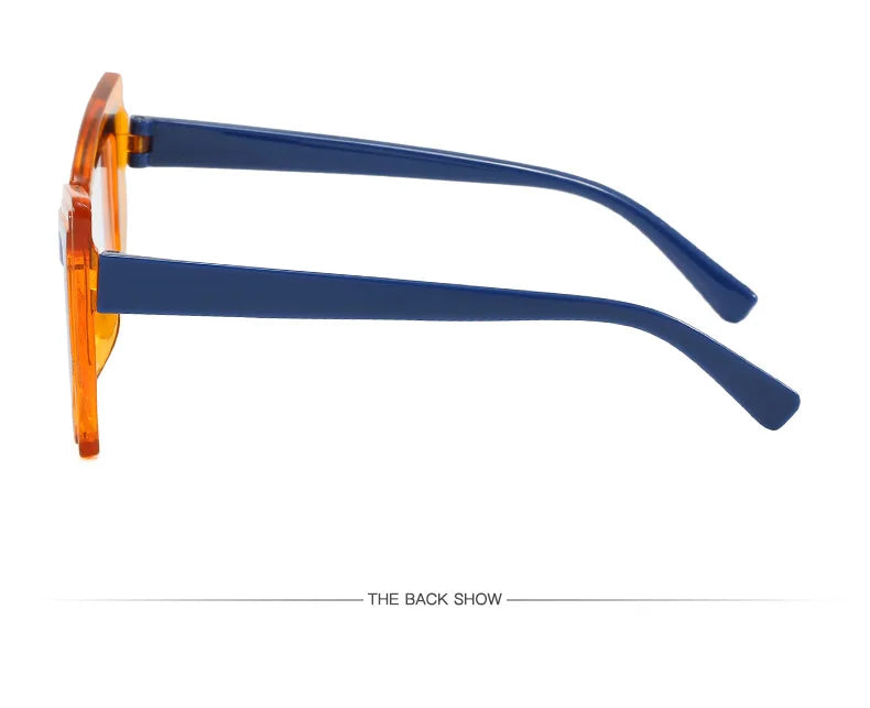 New Clear Thick Frame Eyewear Anti Blue Light Blocking Glasses Square Optical Eyeglasses For Women eye glasses for men
