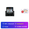 For Tesla Style 2 Din Android 14 Car Radio For Nissan Hyundai Kia Toyota Multimedia Video Player Navi Stereo Carplay Mirror link