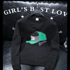 Round Collar Men's Pullover New Male Hoodies Personalized Hat Hot Diamond Print Fashionable Top Youth Bottoming Shirt Clothing