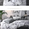 3pcs Duvet Cover Set with Pillow Case Double Comforter Bedding Set Quilt Cover Queen/King Couple or Single Bed